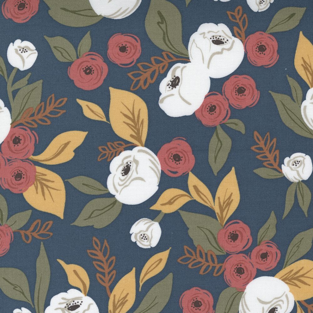 Tela de Moda Fabrics Estampada Azul & Multicolor<p class="t1product">M001</p>