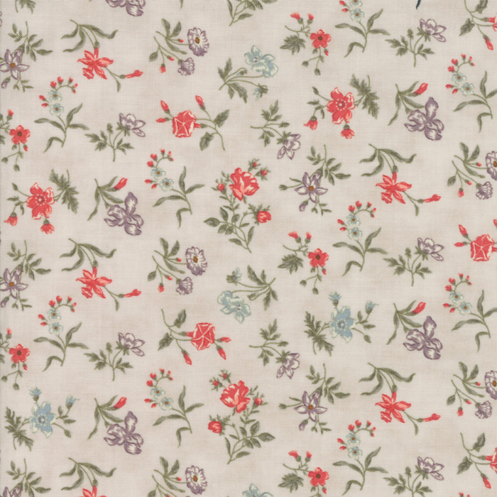 Tela de Moda Fabrics Estampada Rojo, Verde & Blanco roto<p class="t1product">M005</p>
