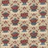 Tela de Moda Fabrics Estampada Beige, Tostado, Azul & Granate<p class="t1product"> M008 </p>