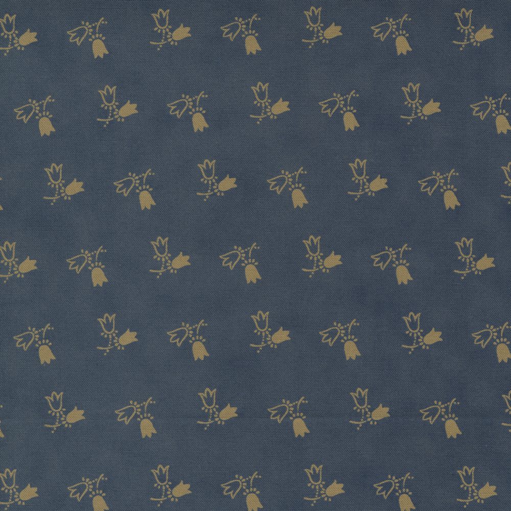 Tela de Moda Fabrics Estampada Azul & Tostado Claro<p class="t1product"> M030 </p>