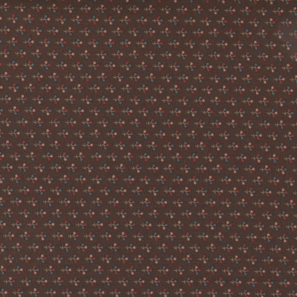 Tela de Moda Fabrics Estampada Marrón, Azul, Rojo & Rosa<p class="t1product"> M031 </p>